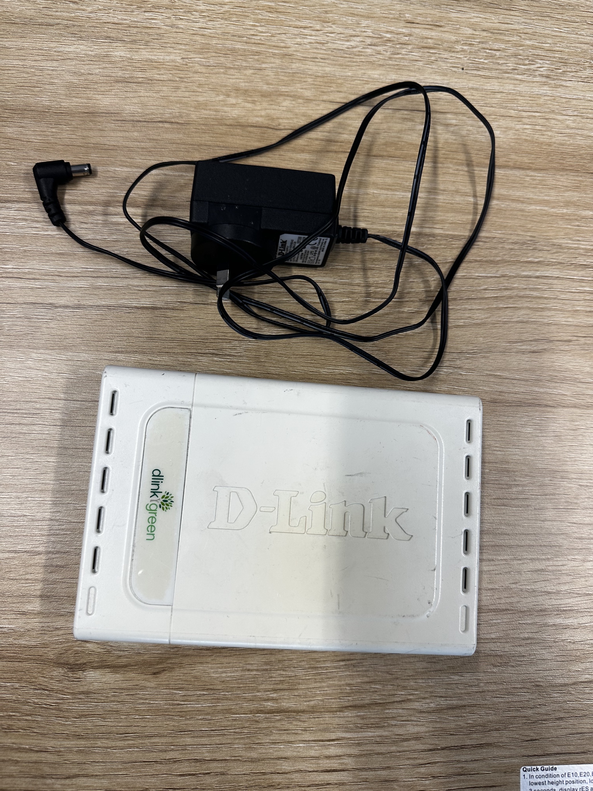 D-LINK GREEN ETHERNET DGS-1008D GIGABIT SWITCH