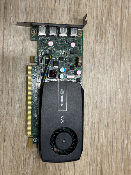 NVIDIA QUADRO NVS 510 2GB QUAD PORT GRAPHIC CARD + 4 MINI DP TO HDMI CONNECTORS